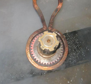 Axe de vitesse de machine de durcissement par trempe d'induction électrique de 160 kilowatts de fréquence moyenne