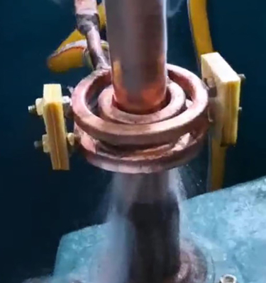 de piston tige à haute fréquence de machine de traitement thermique de durcissement d'induction 50kw