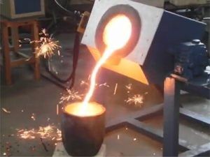 fourneau de fusion pour métaux non ferreux et métaux ferreux fourneau de fusion par induction fourneau de type IGBT à fréquence moyenne