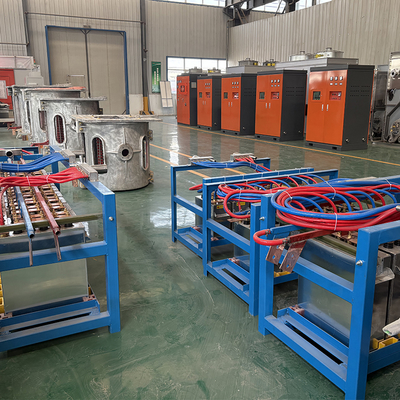 1T 1000kg Four à fusion électrique pour acier inoxydable et acier