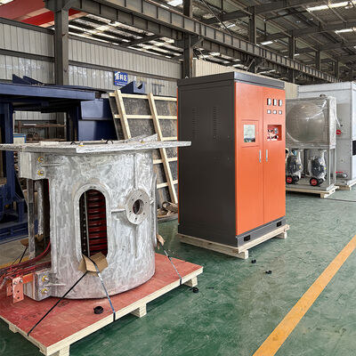 500kg Iron Steel Scraps Smelting Furnace Induction Melting Furnace