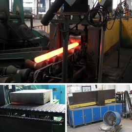 Barre ronde en acier chaude de machine de pièce forgéee de petit pain par induction de four de fréquence moyenne de chauffage