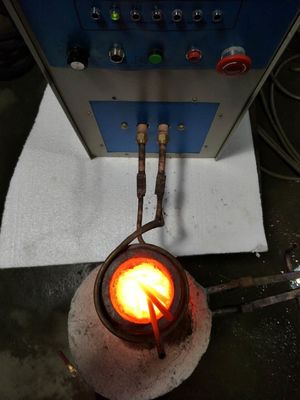 Mini 1kg 5kg 10kg Fer cuivre or argent fourneau de fusion fourneau à induction