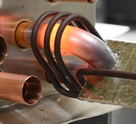 Machine à haute fréquence de chauffage par induction 50KW pour la pièce forgéee de soudure de fonte