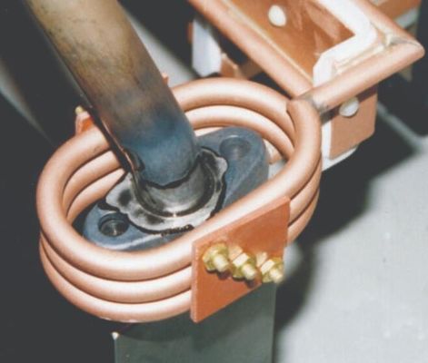 machine à haute fréquence de chauffage par induction de barre ronde pour la forge
